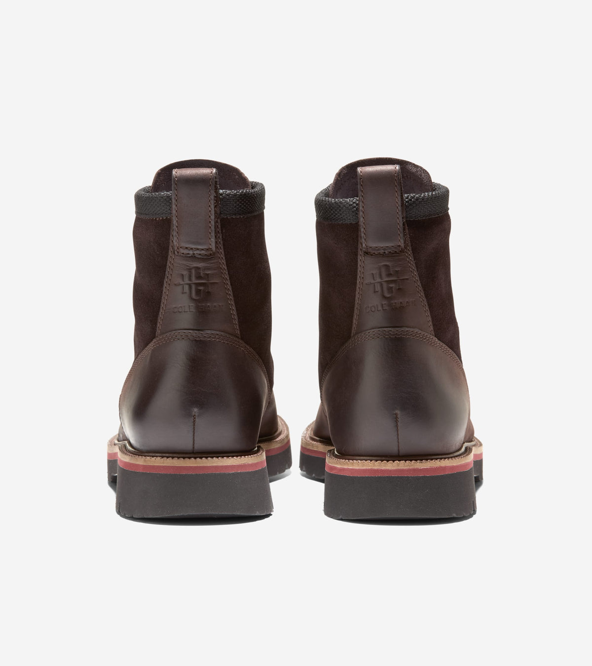 C44957:CH DARK CHOCOLATE OILED NUBUCK / DARK CHOCOLATE SUEDE / BLACK WP