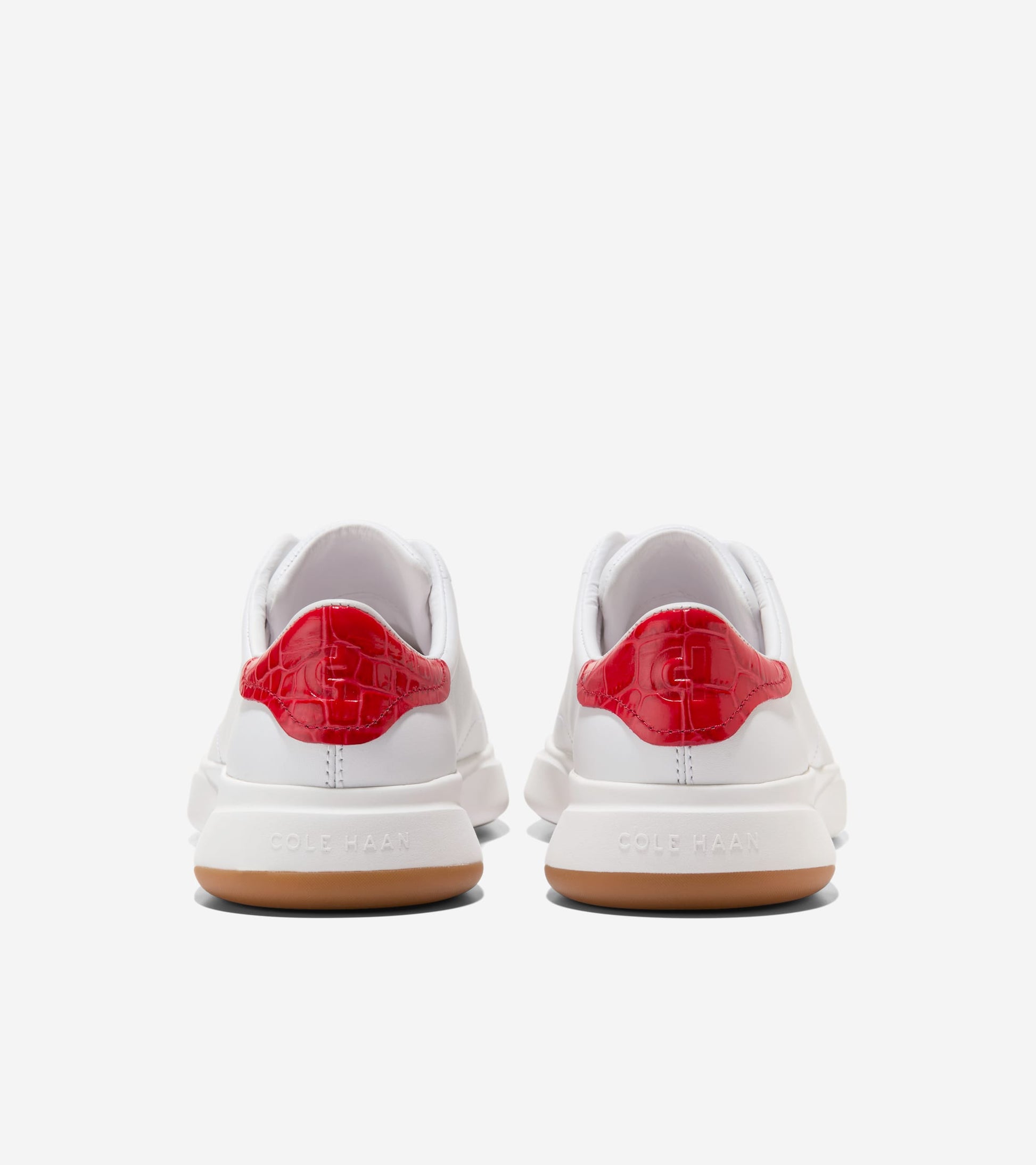 W35503:WHITE LTHR/SALSA CROC PRINT LTHR