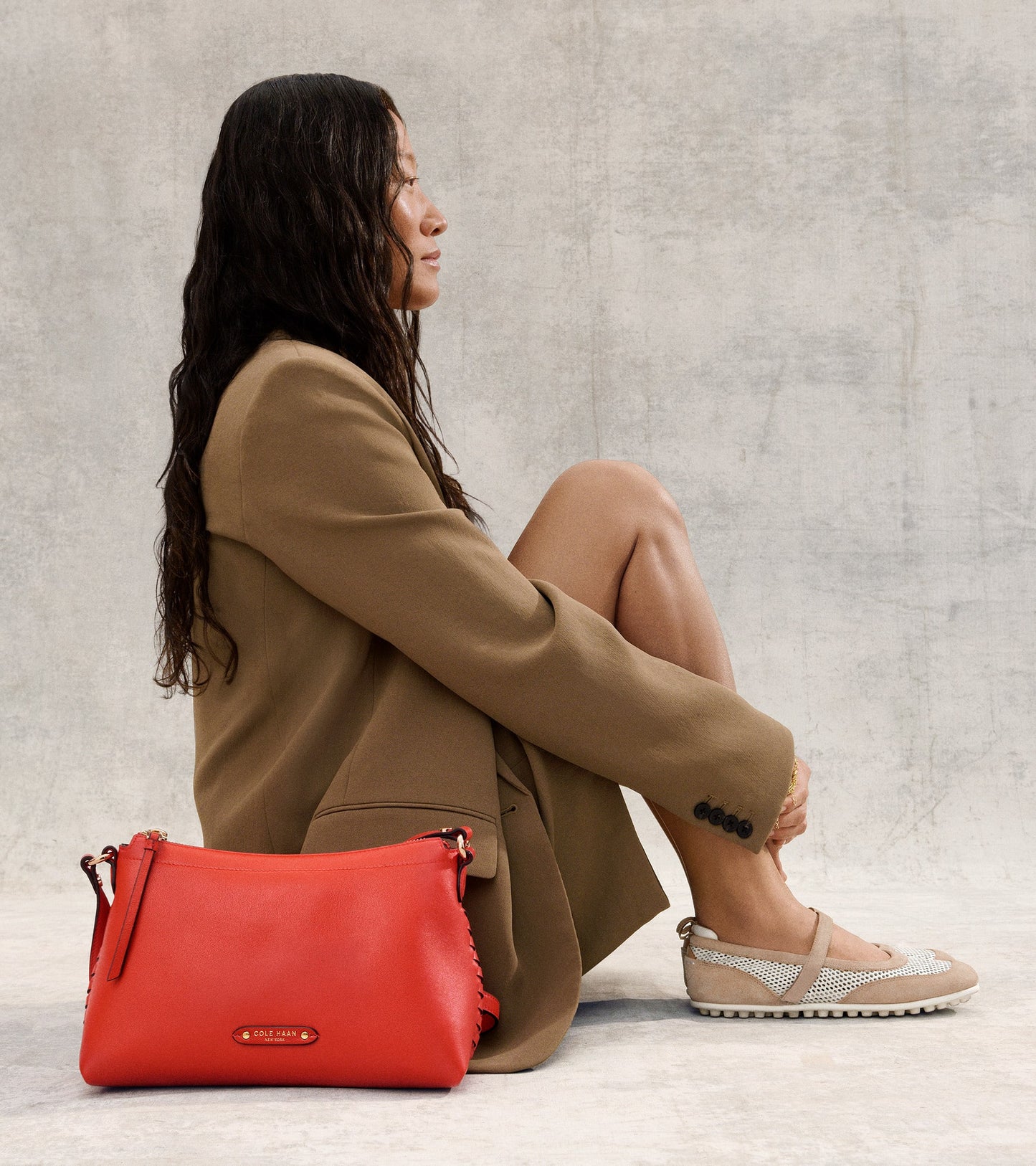 W36383:CH TUSCAN SAND SDE/LTHR