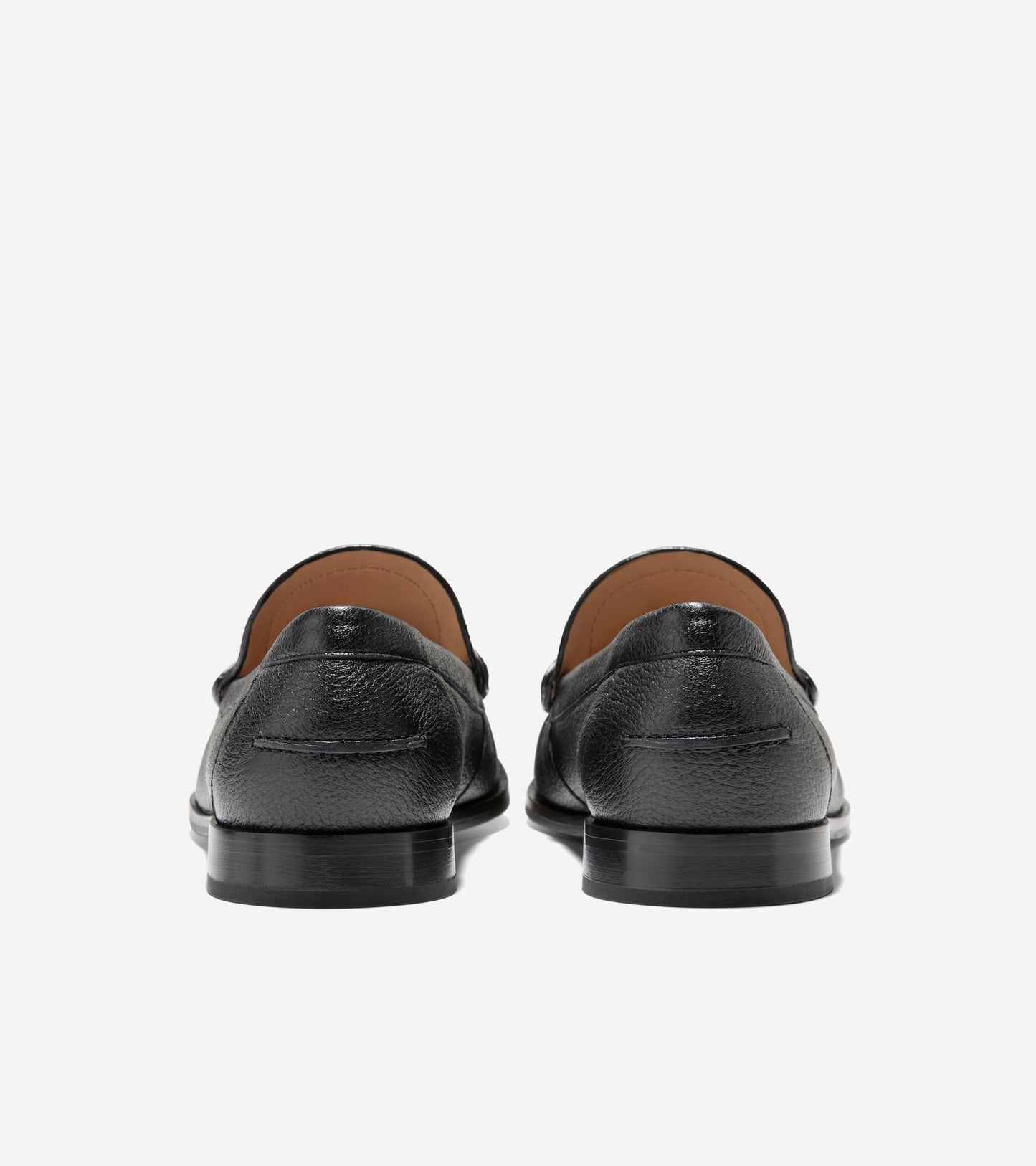 W37324:BLACK TUMBLED LEATHER