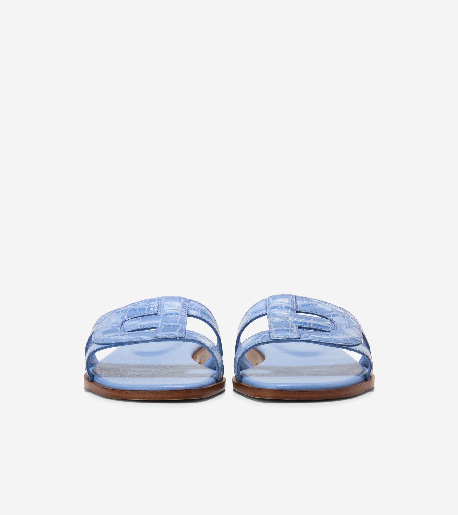 W35587:HYDRANGEA CROC PRINT LEATHER