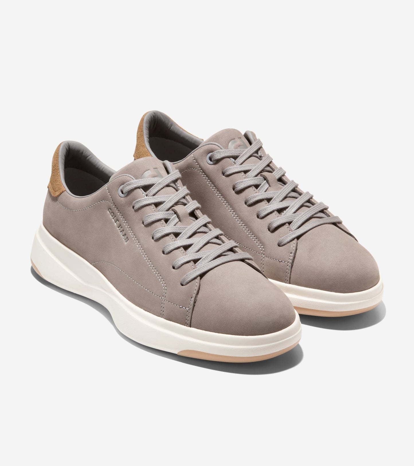 C42751:IRONSTONE NUBUCK / CH GOLDEN HONEY SUEDE / IVORY
