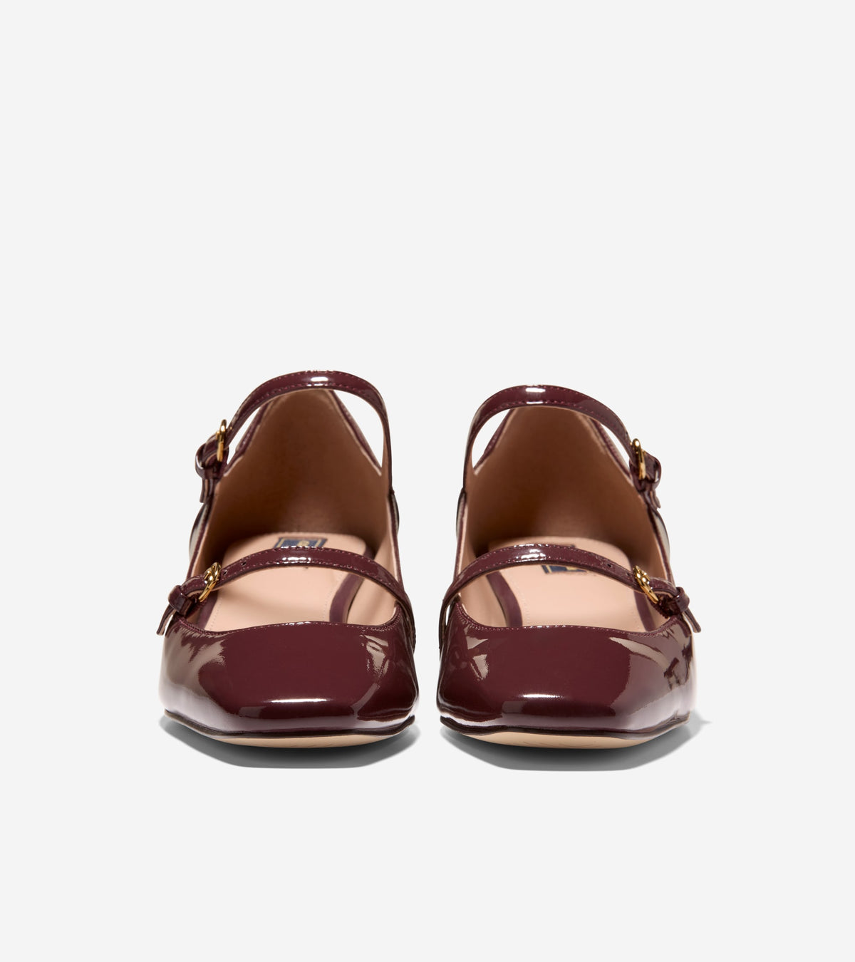 W38501:CH BLOODSTONE PATENT LEATHER