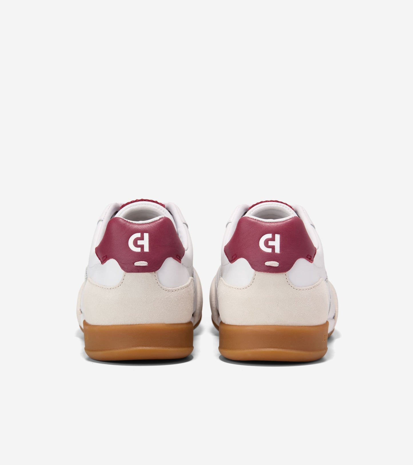W37036:WHITE / CH CLARET / WHITE