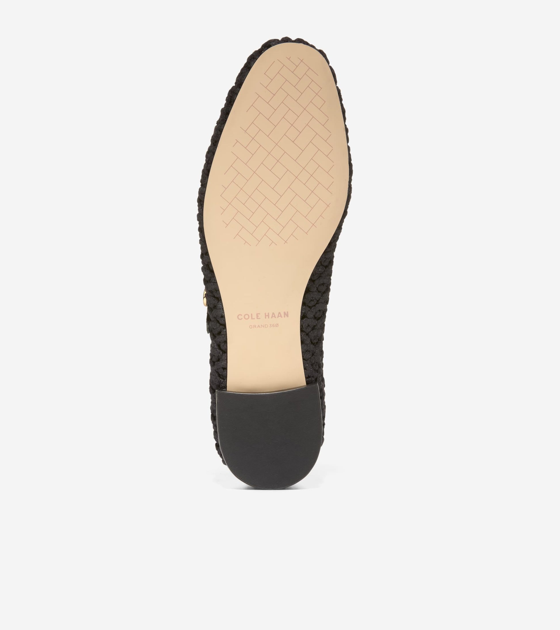 W36655:BLACK WOVEN FABRIC / LEATHER