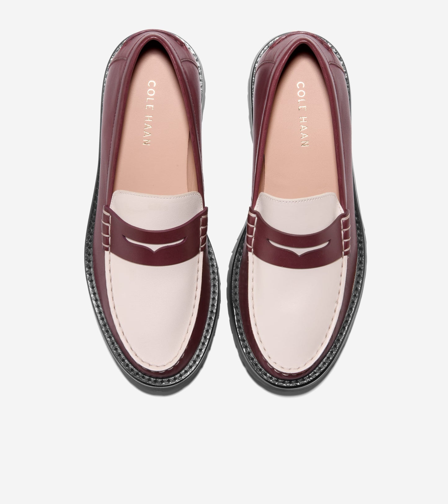 W34281:CH BLACK GARNET LTR/IVORY LTR