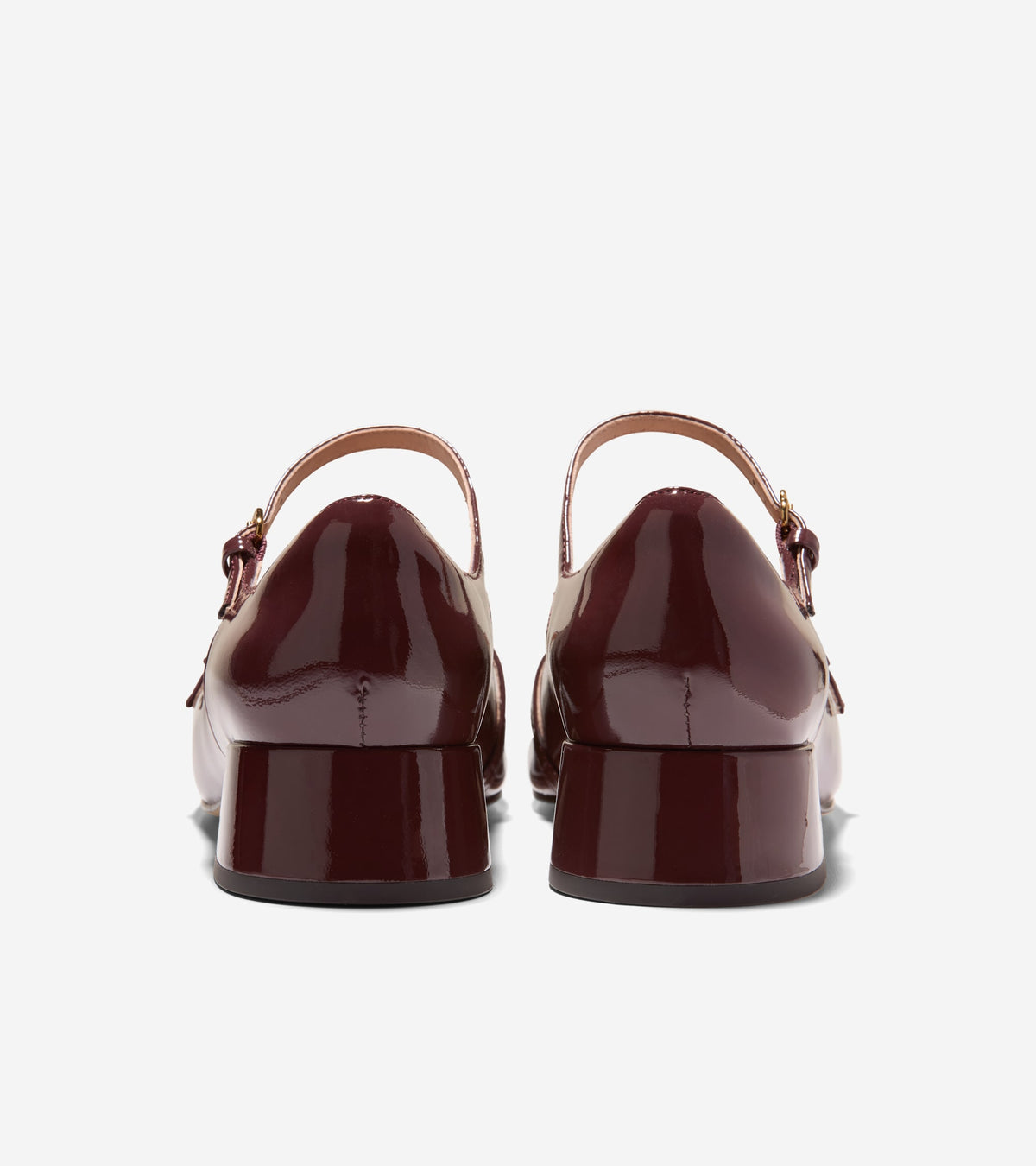 W38501:CH BLOODSTONE PATENT LEATHER