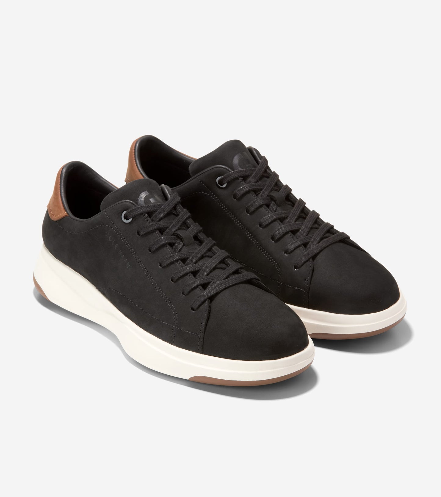 C42750:BLACK NUBUCK / BRITISH TAN / IVORY