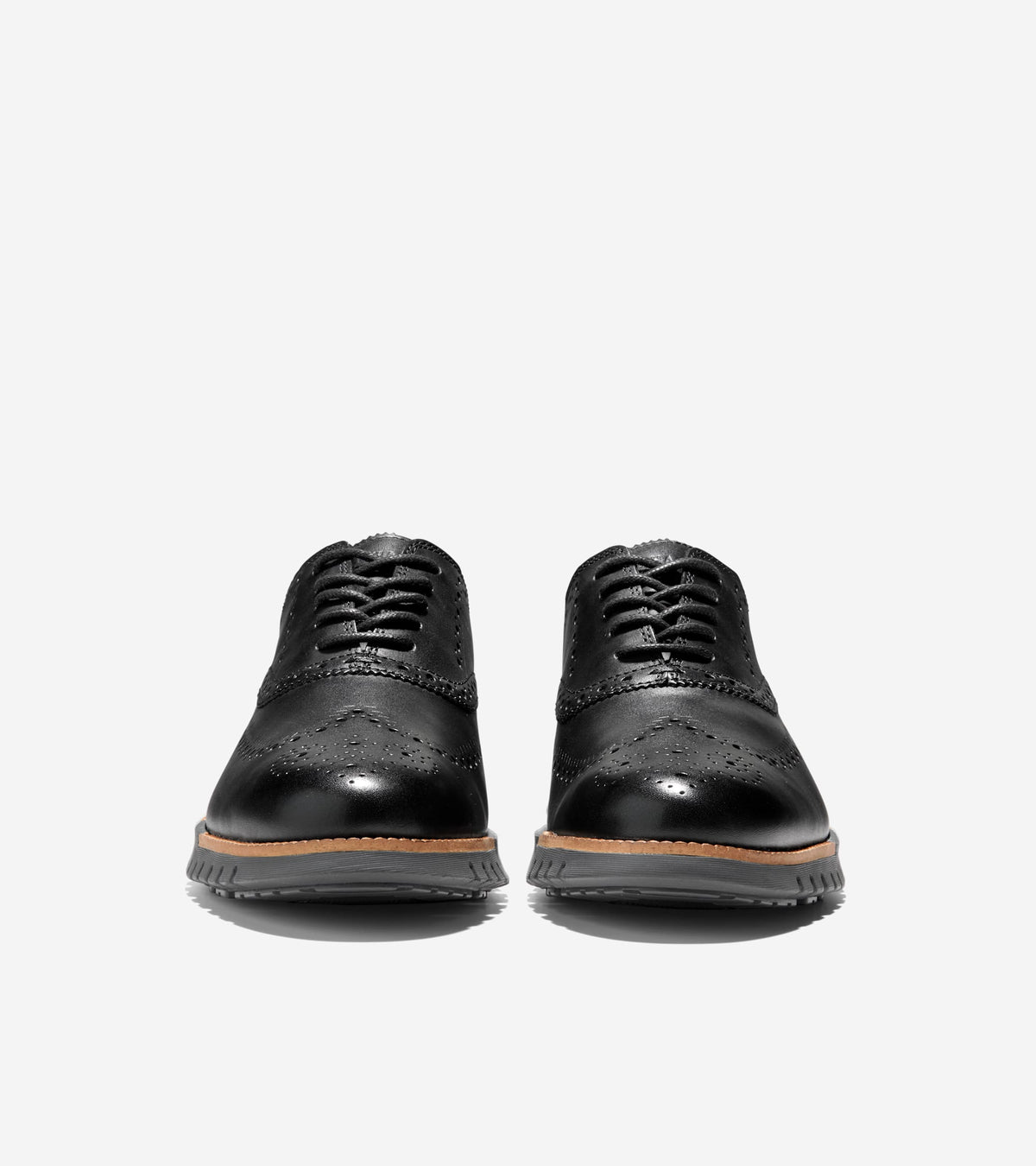C46464:BLACK / DARK NATURAL / GRAY PINSTRIPE
