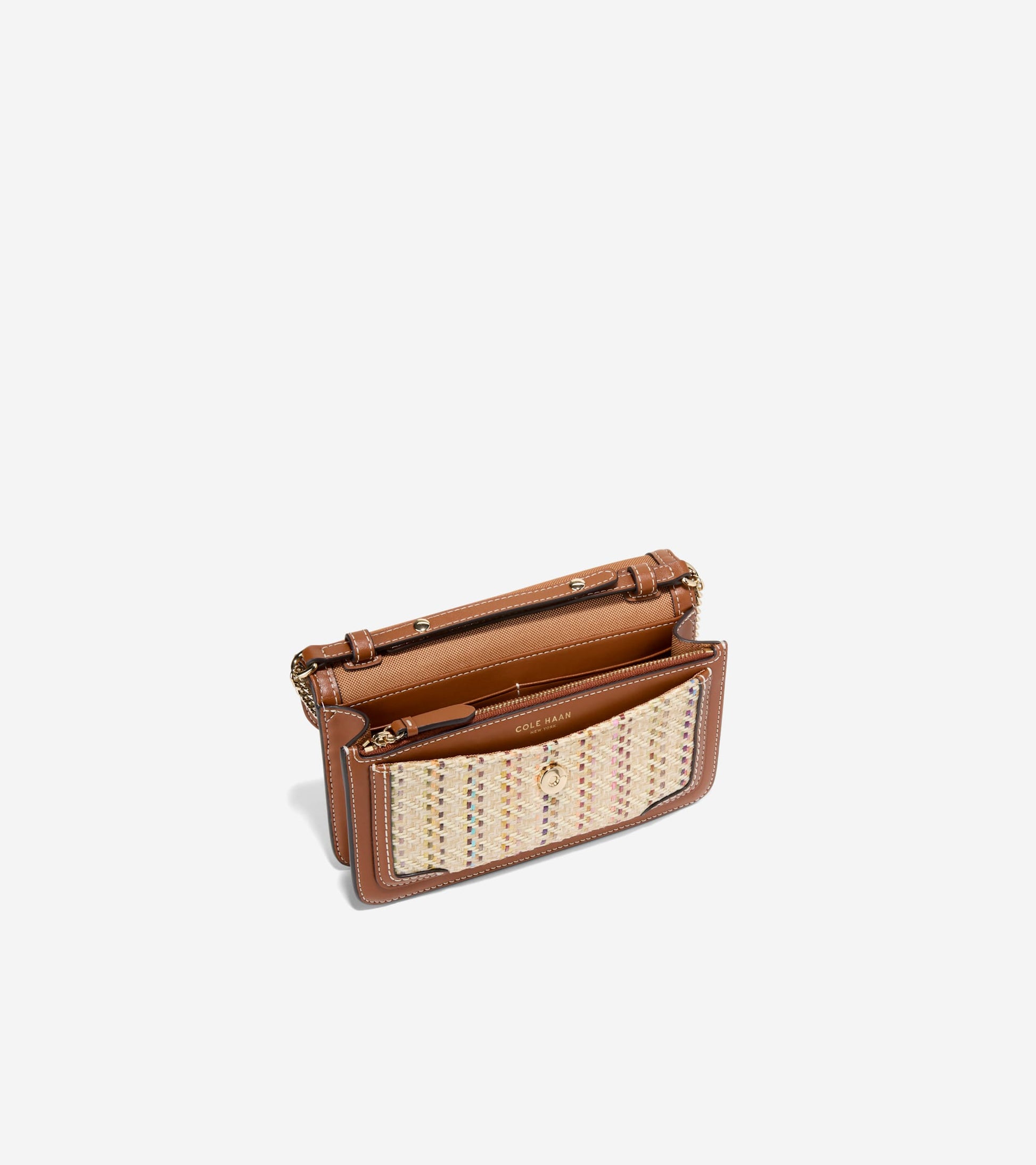 U08600:MULTI STRIPE STRAW/BRITISH TAN:0000