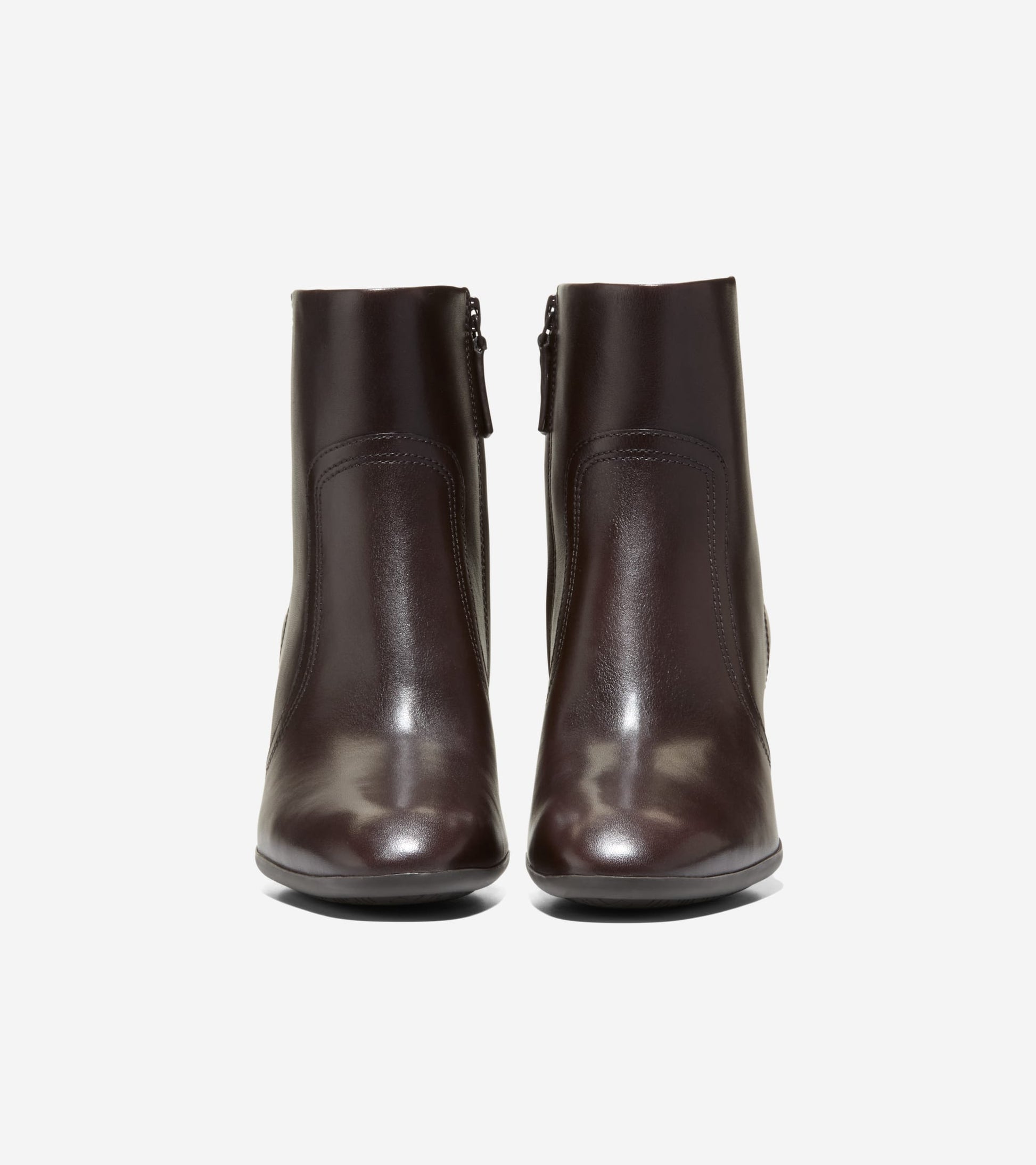 W35187:CH DK CHOCOLATE LTHR/ DK BROWN STACK