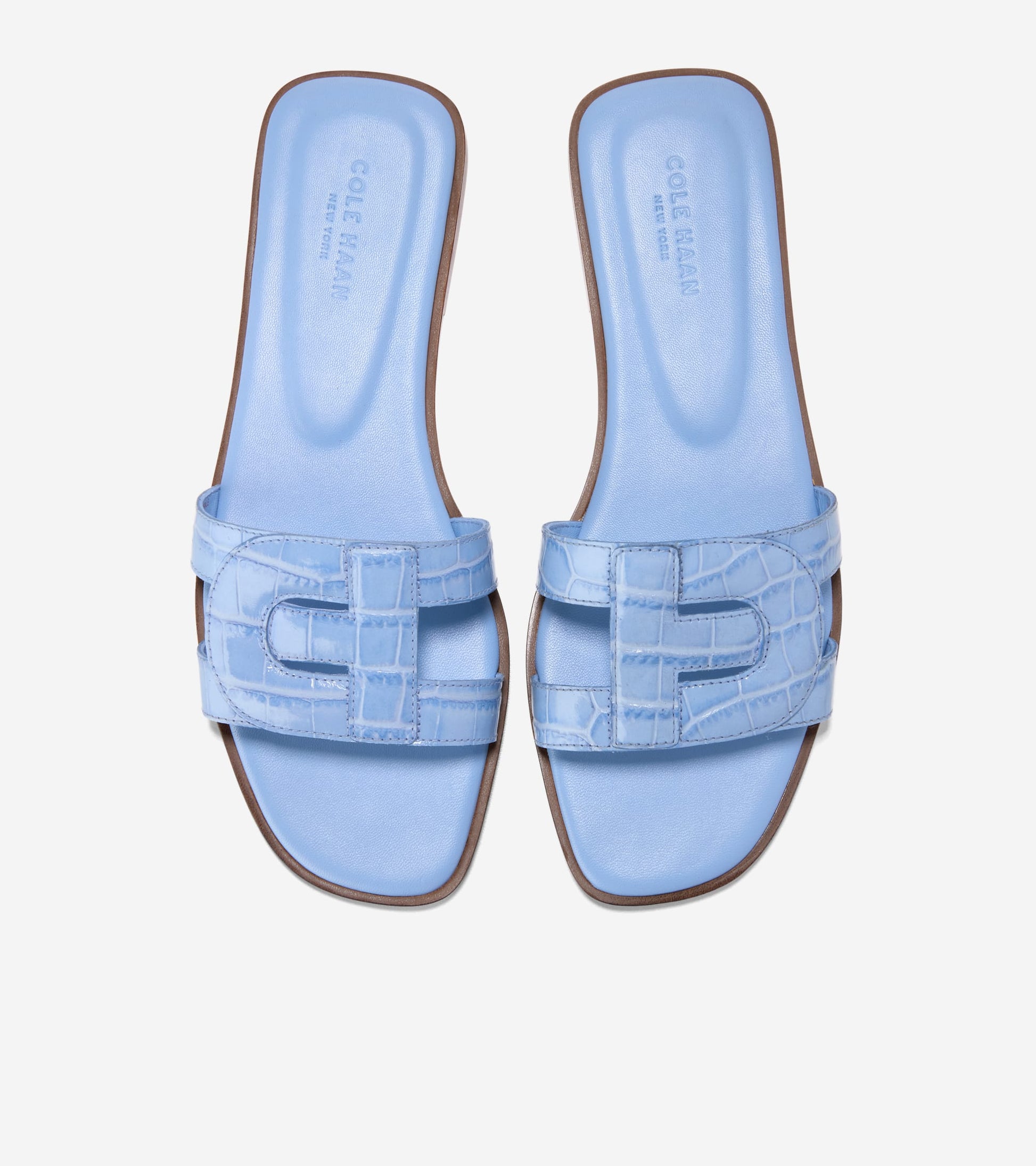 W35587:HYDRANGEA CROC PRINT LEATHER