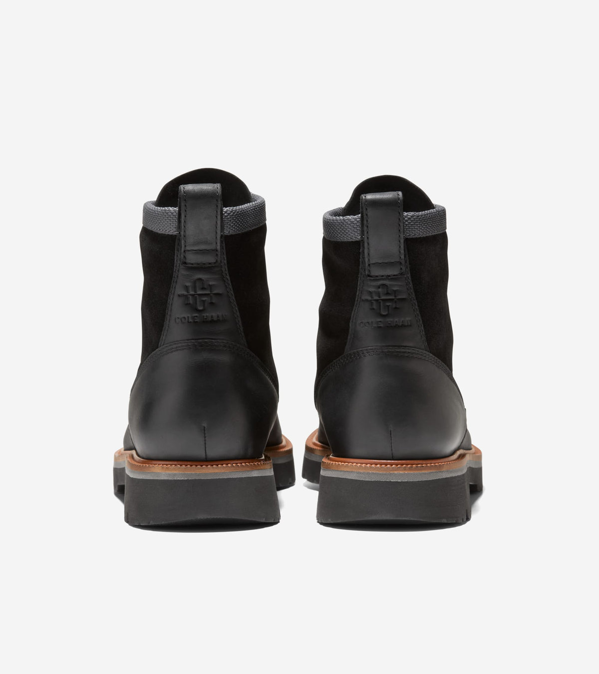 C44956:BLACK OILED NUBUCK / DARK NATURAL / BLACK WP