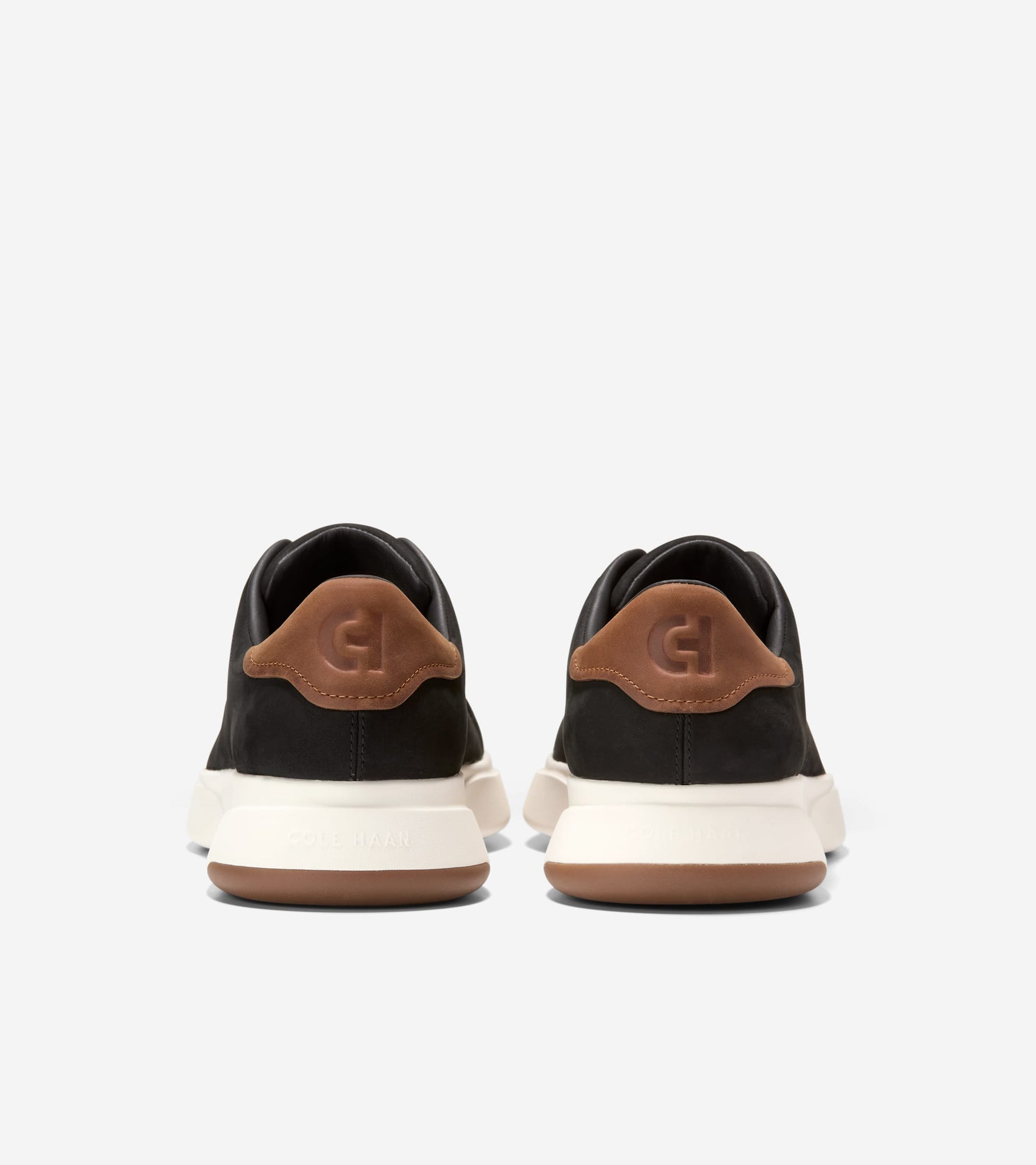 C42750:BLACK NUBUCK / BRITISH TAN / IVORY